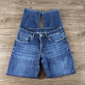 Peter Millar Crown Crafted Vintage Washed Five Pocket Denim Jean 32x32 MEOXB90FB